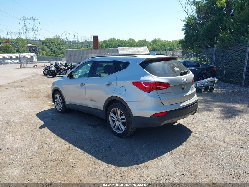 2014 Hyundai Santa fe VIN 5XYZUDLA9EG216969 IAAI salvage auction — NORMAL WEAR, Salvage Title, sold $1,250 on 2026-07-31 (photo 3)