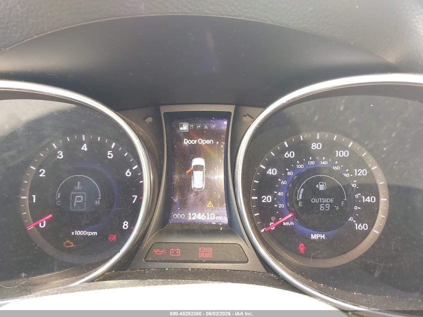 2014 Hyundai Santa fe VIN 5XYZUDLA9EG216969 IAAI salvage auction — NORMAL WEAR, Salvage Title, sold $1,250 on 2026-07-31 (photo 7)