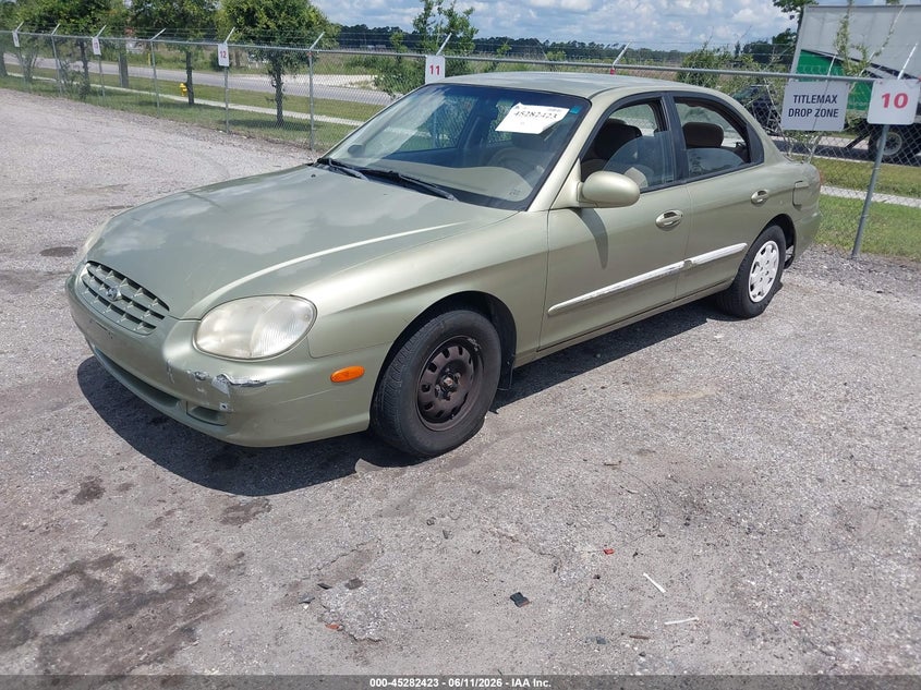 2000 Hyundai Sonata VIN KMHWF25S3YA157635 IAAI salvage auction — FRONT END, Clear (Florida), sold $325 on 2026-07-14 (photo 2)