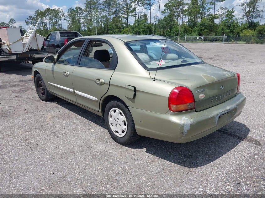 2000 Hyundai Sonata VIN KMHWF25S3YA157635 IAAI salvage auction — FRONT END, Clear (Florida), sold $325 on 2026-07-14 (photo 3)