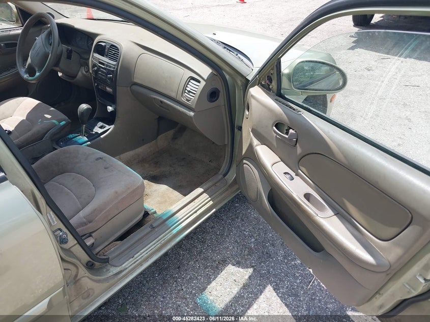 2000 Hyundai Sonata VIN KMHWF25S3YA157635 IAAI salvage auction — FRONT END, Clear (Florida), sold $325 on 2026-07-14 (photo 5)