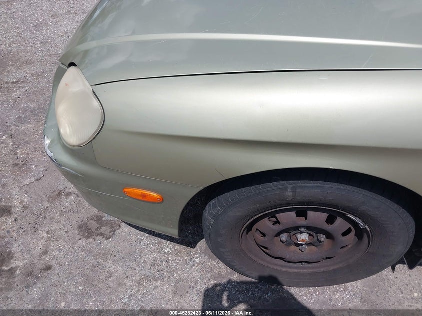 2000 Hyundai Sonata VIN KMHWF25S3YA157635 IAAI salvage auction — FRONT END, Clear (Florida), sold $325 on 2026-07-14 (photo 6)