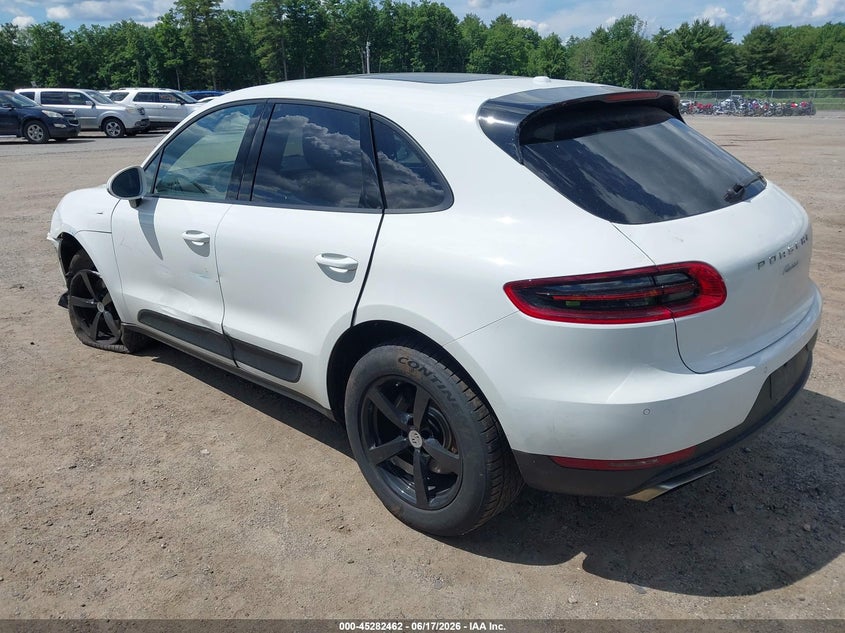 2018 Porsche Macan VIN WP1AA2A51JLB01098 IAAI salvage auction — LEFT FRONT, Salvage (Massachusetts), sold $7,100 on 2026-08-06 (photo 3)