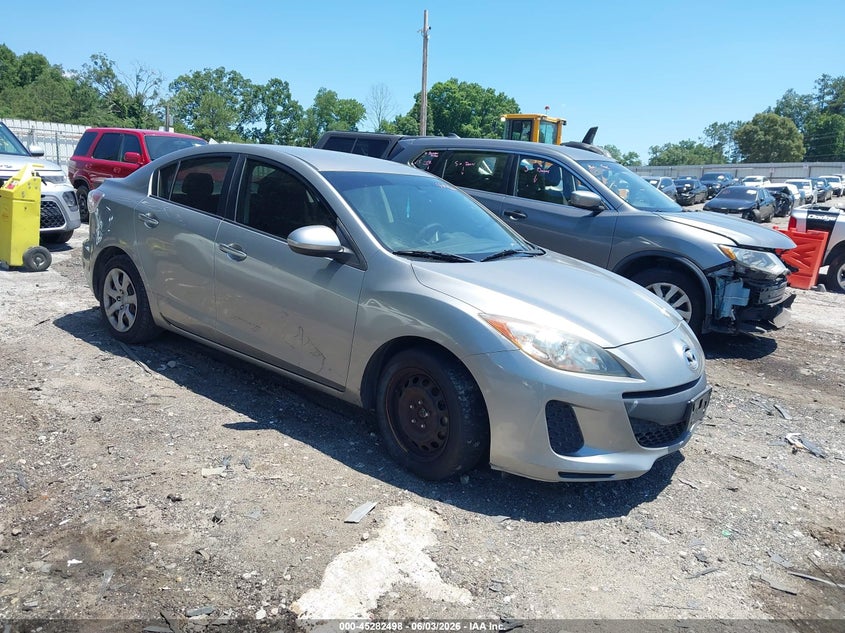 2012 Mazda 3 VIN JM1BL1UG8C1554866 IAAI salvage auction — LEFT FRONT, Salvage Title, sold $850 on 2026-07-15 (photo 1)