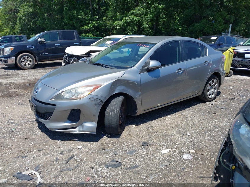 2012 Mazda 3 VIN JM1BL1UG8C1554866 IAAI salvage auction — LEFT FRONT, Salvage Title, sold $850 on 2026-07-15 (photo 2)