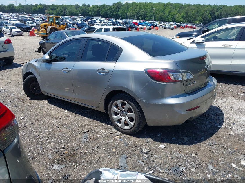 2012 Mazda 3 VIN JM1BL1UG8C1554866 IAAI salvage auction — LEFT FRONT, Salvage Title, sold $850 on 2026-07-15 (photo 3)