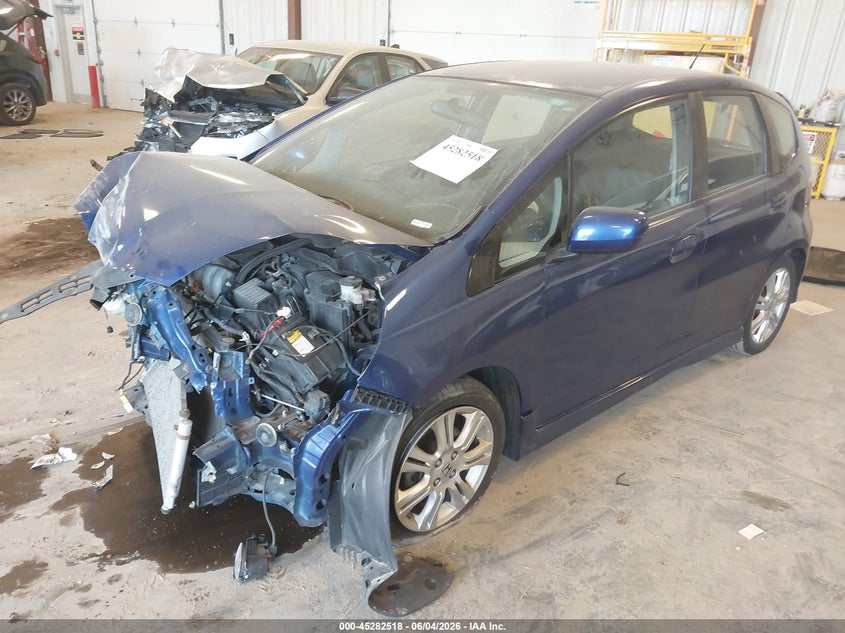 2009 Honda Fit VIN JHMGE88439S049053 IAAI salvage auction — FRONT END, Clear (Michigan), sold $425 on 2026-07-07 (photo 2)