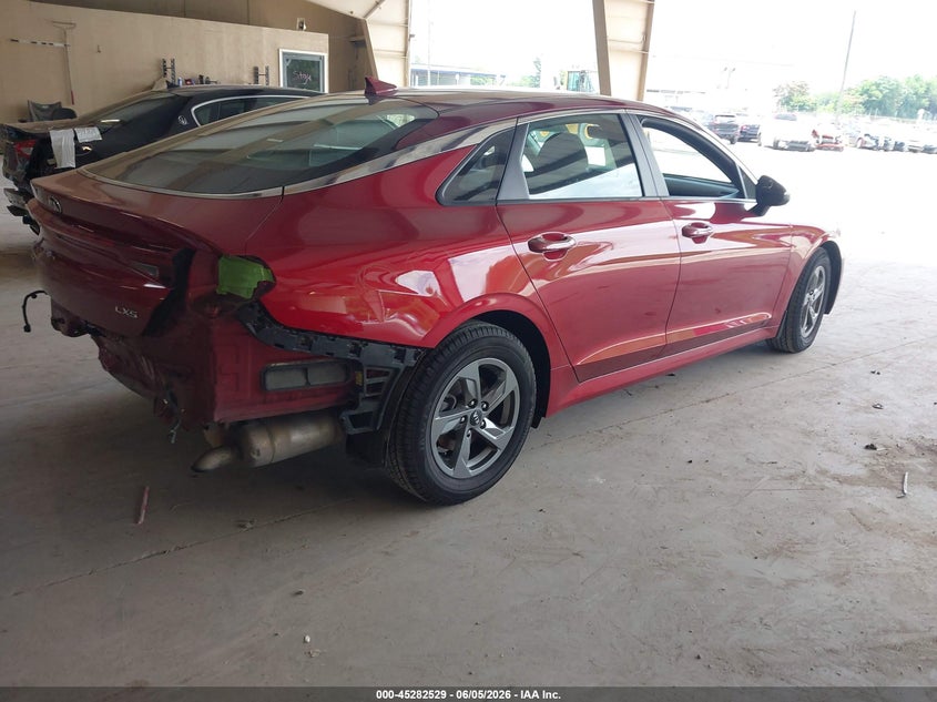 2021 Kia K5 VIN 5XXG14J2XMG005441 IAAI salvage auction — REAR END, Salvage Title, sold $4,700 on 2026-07-13 (photo 4)