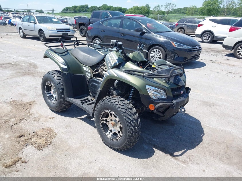 2019 Kymco usa inc Mxu VIN RFBLR33U8KBA70118 IAAI salvage auction — FRONT END, Regular Certificate (Iowa), sold $125 on 2026-07-28 (photo 1)