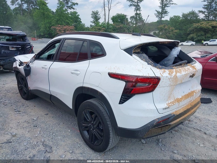 2025 Chevrolet Trax VIN KL77LKEP8SC098829 IAAI salvage auction — FRONT & REAR, Salvage (Georgia), sold $6,100 on 2026-07-28 (photo 3)