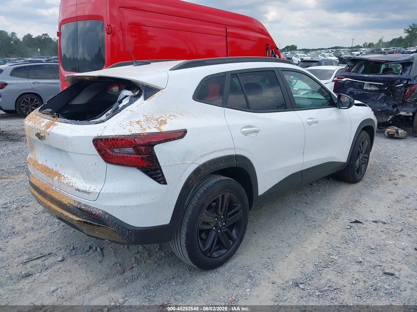 2025 Chevrolet Trax VIN KL77LKEP8SC098829 IAAI salvage auction — FRONT & REAR, Salvage (Georgia), sold $6,100 on 2026-07-28 (photo 4)