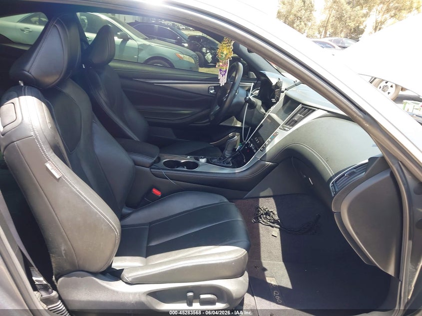 2017 Infiniti Q60 VIN JN1EV7EK3HM360851 IAAI salvage auction — FRONT END, Salvage Title, sold $3,250 on 2026-07-21 (photo 5)