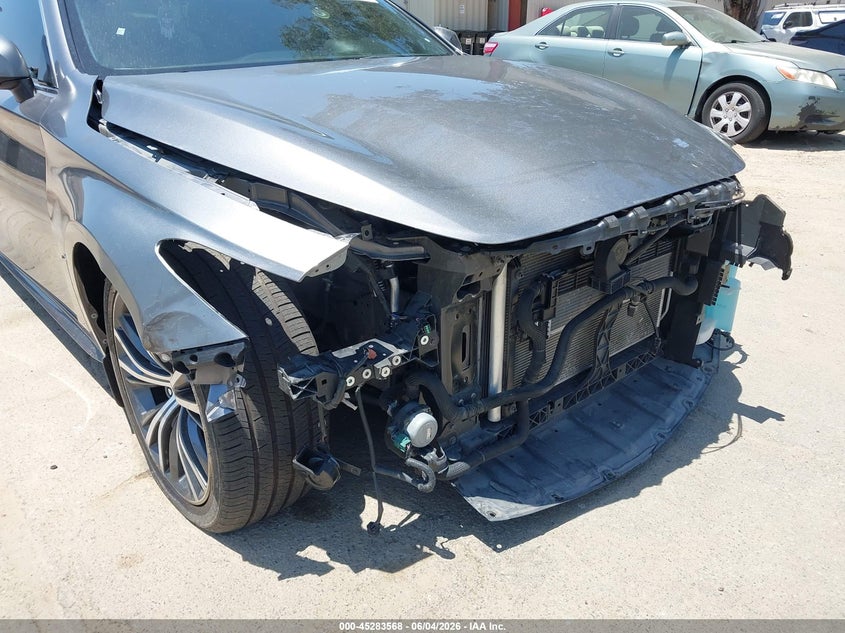 2017 Infiniti Q60 VIN JN1EV7EK3HM360851 IAAI salvage auction — FRONT END, Salvage Title, sold $3,250 on 2026-07-21 (photo 6)