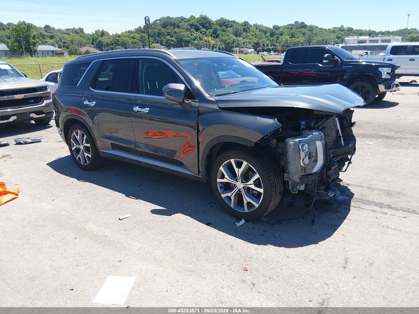 2020 Hyundai Palisade VIN KM8R44HE7LU054634 IAAI salvage auction — FRONT END, Salvage Title, sold $3,450 on 2026-07-28 (photo 1)