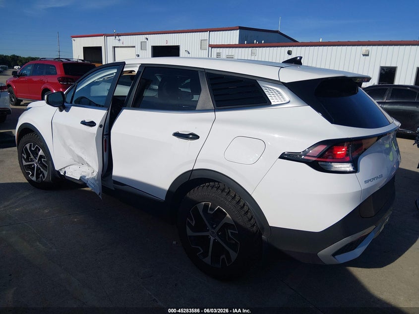 2023 Kia Sportage VIN 5XYK33AF8PG058530 IAAI salvage auction — SIDE, Salvage (Missouri), sold $8,000 on 2026-08-01 (photo 3)