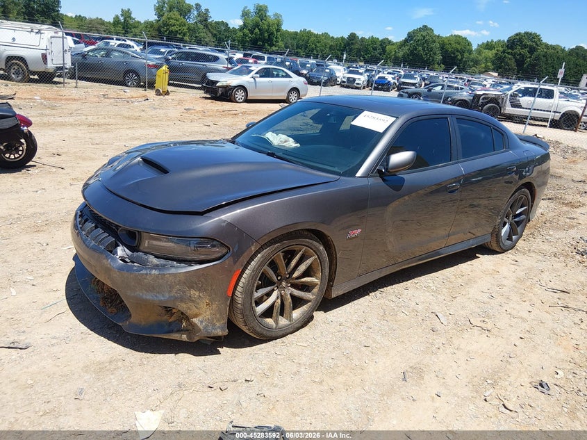 2019 Dodge Charger VIN 2C3CDXGJXKH622083 IAAI salvage auction — FRONT END, Salvage Title, sold $8,200 on 2026-07-30 (photo 2)