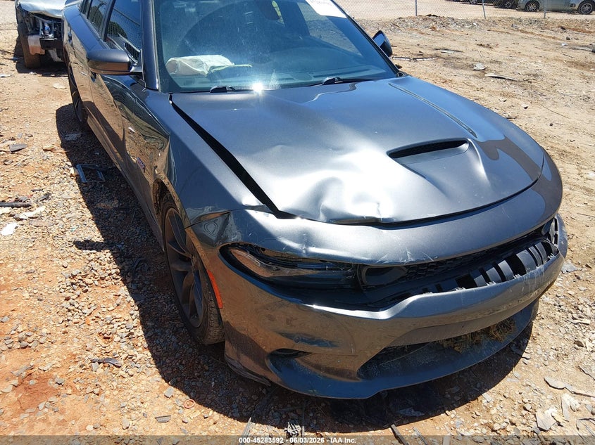2019 Dodge Charger VIN 2C3CDXGJXKH622083 IAAI salvage auction — FRONT END, Salvage Title, sold $8,200 on 2026-07-30 (photo 6)
