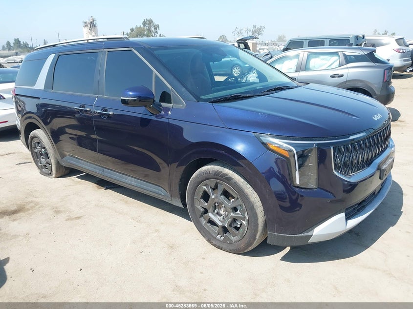 2025 Kia Carnival VIN KNDNC5KA6S6037036 IAAI salvage auction — SIDE, Salvage Title, sold $14,950 on 2026-07-15 (photo 1)