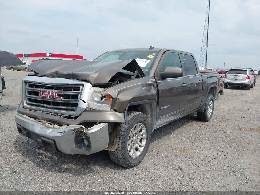 2014 Gmc SIERRA VIN 3GTU2UEC4EG263116 IAAI salvage auction — FRONT END, Salvage Title, sold $1,300 on 2026-07-29 (photo 2)