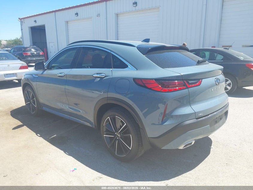 2023 Infiniti Qx55 VIN 3PCAJ5LR2PF101822 IAAI salvage auction — SIDE, Salvage (Illinois), sold $8,900 on 2026-08-21 (photo 3)