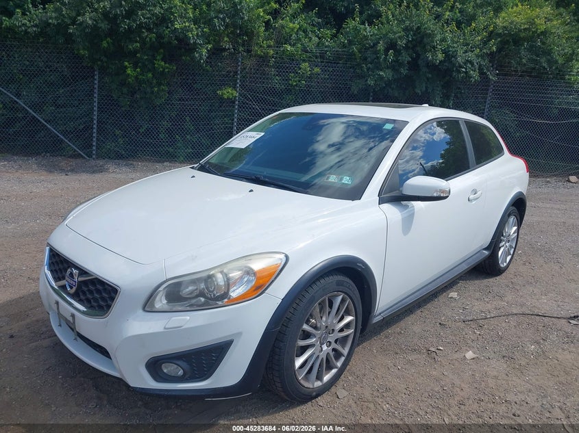 2012 Volvo C30 VIN YV1672MK5C2280367 IAAI salvage auction — UNKNOWN, Salvage Title, sold $525 on 2026-07-18 (photo 2)
