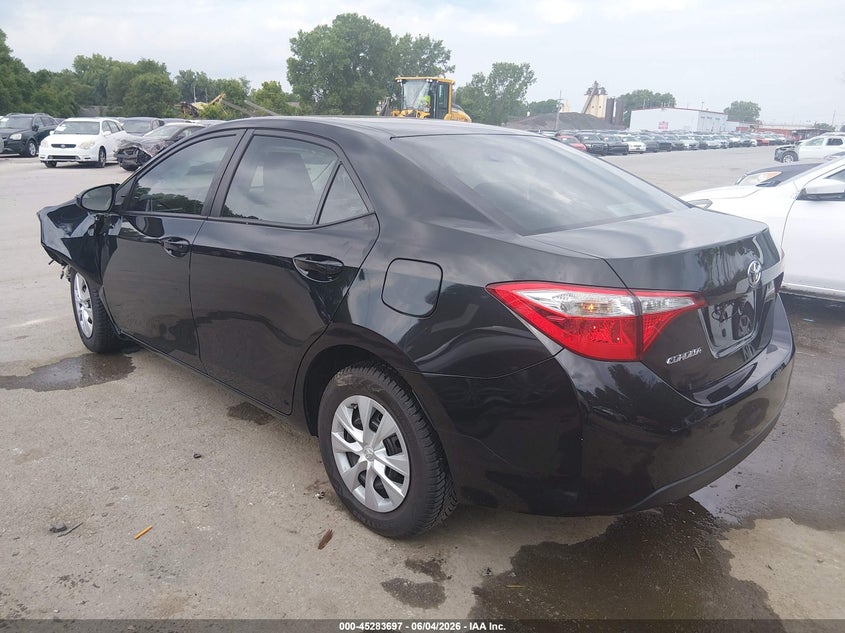 2014 Toyota Corolla VIN 5YFBURHE4EP157528 IAAI salvage auction — LEFT FRONT, Salvage Title, sold $1,350 on 2026-07-15 (photo 3)