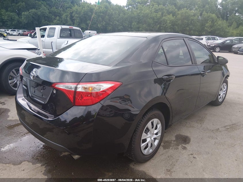 2014 Toyota Corolla VIN 5YFBURHE4EP157528 IAAI salvage auction — LEFT FRONT, Salvage Title, sold $1,350 on 2026-07-15 (photo 4)