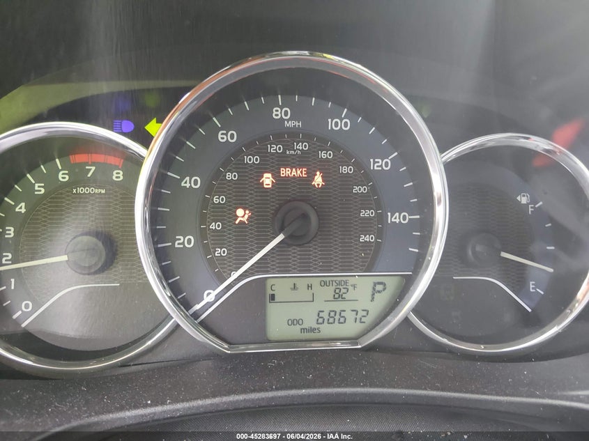 2014 Toyota Corolla VIN 5YFBURHE4EP157528 IAAI salvage auction — LEFT FRONT, Salvage Title, sold $1,350 on 2026-07-15 (photo 7)