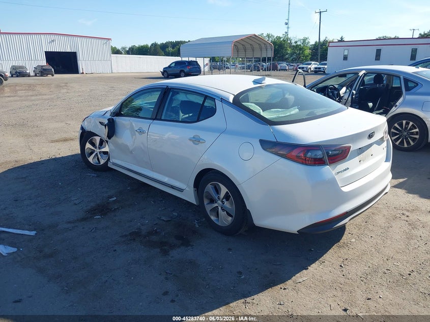 2016 Kia Optima VIN KNAGM4AD4G5092588 IAAI salvage auction — SIDE, Clear (Virginia), sold $1,100 on 2026-07-25 (photo 3)