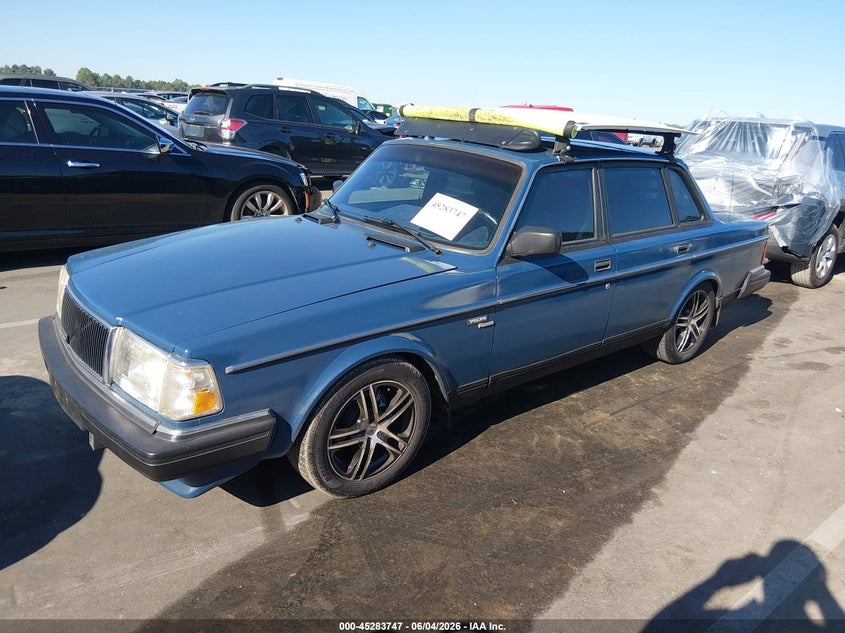 1991 Volvo 240 VIN YV1AA8845M1447599 IAAI salvage auction — NORMAL WEAR, Clear (Florida), sold $300 on 2026-07-15 (photo 2)