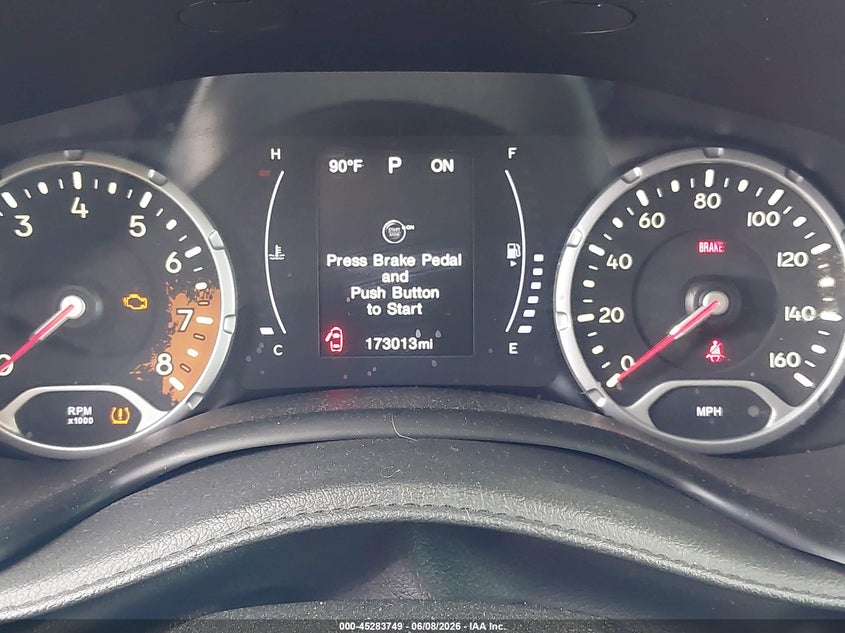 2018 Jeep Renegade VIN ZACCJABB8JPG74147 IAAI salvage auction — NORMAL WEAR, Salvage Title, sold $1,200 on 2026-07-07 (photo 7)