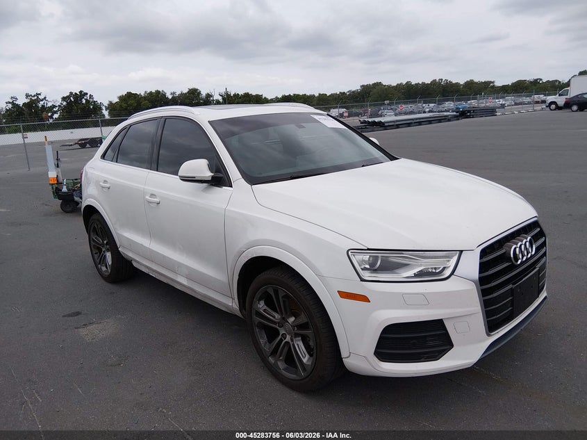 2016 Audi Q3 VIN WA1BFCFS2GR018775 IAAI salvage auction — NORMAL WEAR, Salvage Title, sold $1,200 on 2026-07-20 (photo 1)