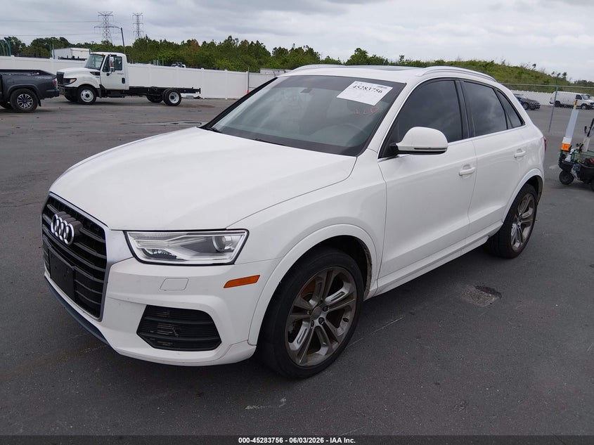 2016 Audi Q3 VIN WA1BFCFS2GR018775 IAAI salvage auction — NORMAL WEAR, Salvage Title, sold $1,200 on 2026-07-20 (photo 2)