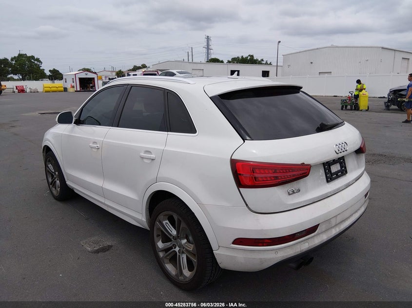 2016 Audi Q3 VIN WA1BFCFS2GR018775 IAAI salvage auction — NORMAL WEAR, Salvage Title, sold $1,200 on 2026-07-20 (photo 3)