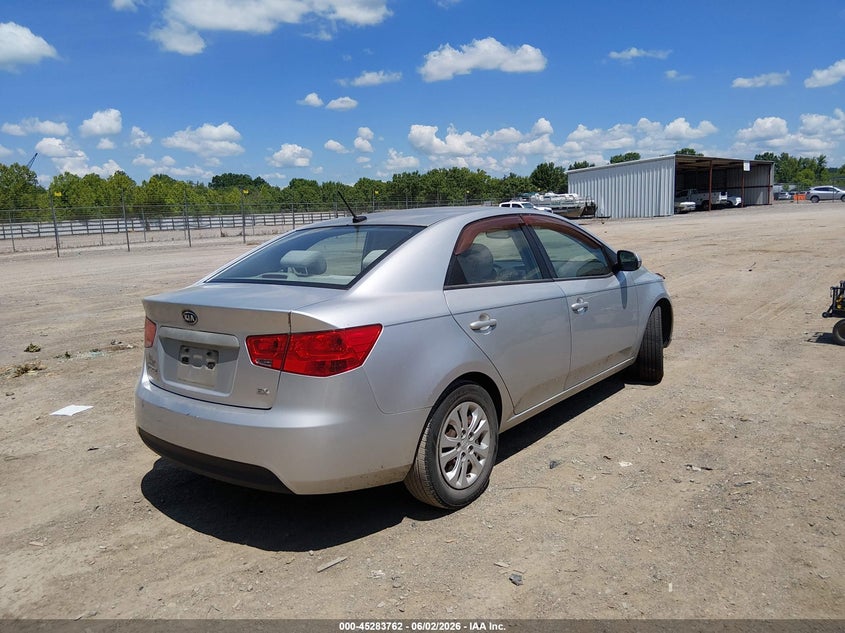 2012 Kia Forte VIN KNAFU4A23C5488760 IAAI salvage auction — NORMAL WEAR, Clear (Tennessee), sold $675 on 2026-07-08 (photo 4)