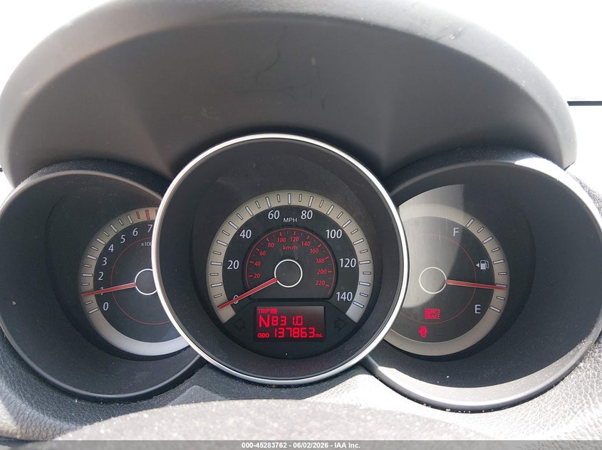 2012 Kia Forte VIN KNAFU4A23C5488760 IAAI salvage auction — NORMAL WEAR, Clear (Tennessee), sold $675 on 2026-07-08 (photo 7)