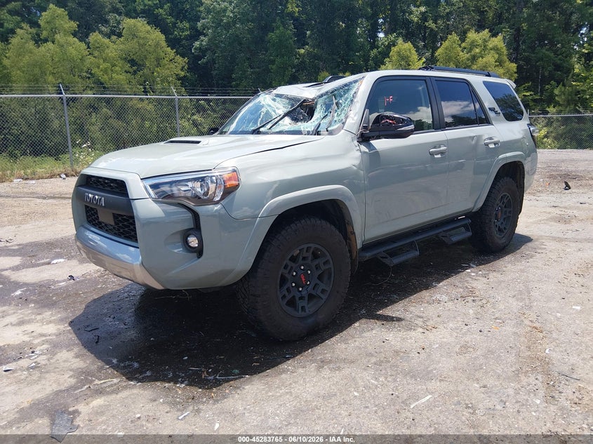 2023 Toyota 4runner VIN JTERU5JR8P6088773 IAAI salvage auction — STORM DAMAGE, Salvage (Mississippi), sold $17,900 on 2026-07-17 (photo 2)