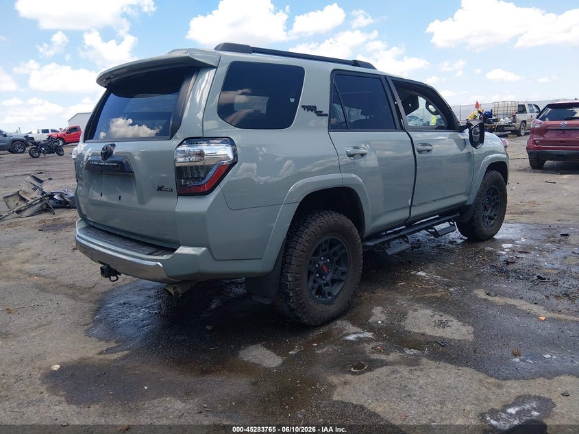 2023 Toyota 4runner VIN JTERU5JR8P6088773 IAAI salvage auction — STORM DAMAGE, Salvage (Mississippi), sold $17,900 on 2026-07-17 (photo 4)