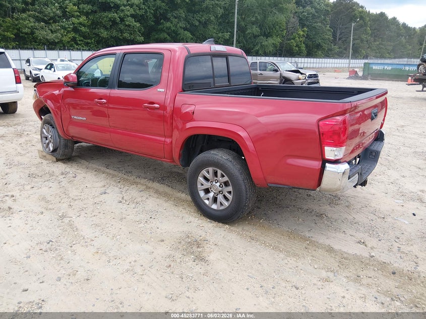 2016 Toyota Tacoma VIN 5TFAZ5CN9GX019971 IAAI salvage auction — FRONT END, Salvage (Georgia), sold $8,700 on 2026-07-30 (photo 3)