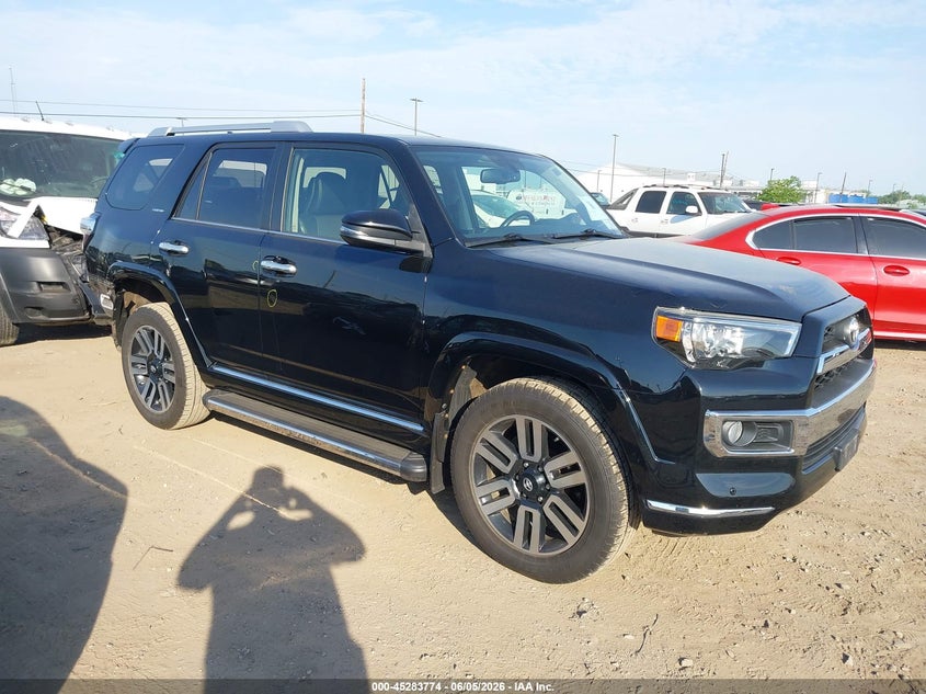 2018 Toyota 4runner VIN JTEBU5JR2J5554583 IAAI salvage auction — REAR END, Salvage Title, sold $16,100 on 2026-07-22 (photo 1)