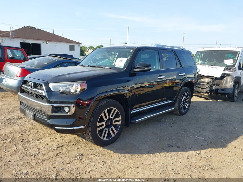 2018 Toyota 4runner VIN JTEBU5JR2J5554583 IAAI salvage auction — REAR END, Salvage Title, sold $16,100 on 2026-07-22 (photo 2)