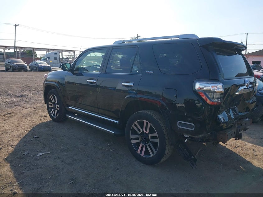 2018 Toyota 4runner VIN JTEBU5JR2J5554583 IAAI salvage auction — REAR END, Salvage Title, sold $16,100 on 2026-07-22 (photo 3)