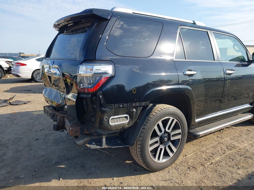 2018 Toyota 4runner VIN JTEBU5JR2J5554583 IAAI salvage auction — REAR END, Salvage Title, sold $16,100 on 2026-07-22 (photo 6)