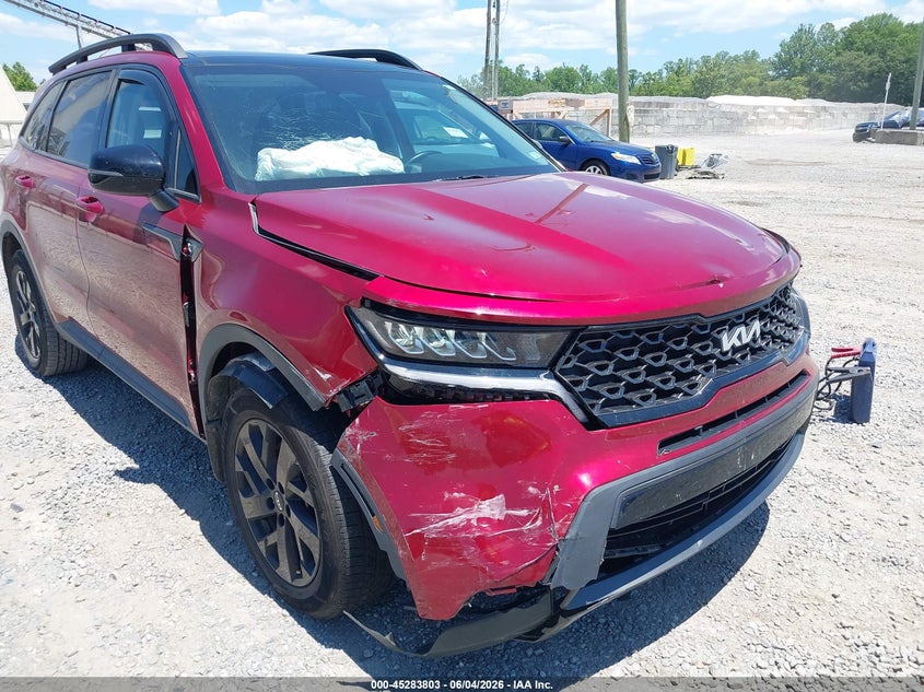 2023 Kia Sorento VIN 5XYRLDLC2PG179853 IAAI salvage auction — RIGHT FRONT, Salvage (North Carolina), sold $8,650 on 2026-07-24 (photo 6)