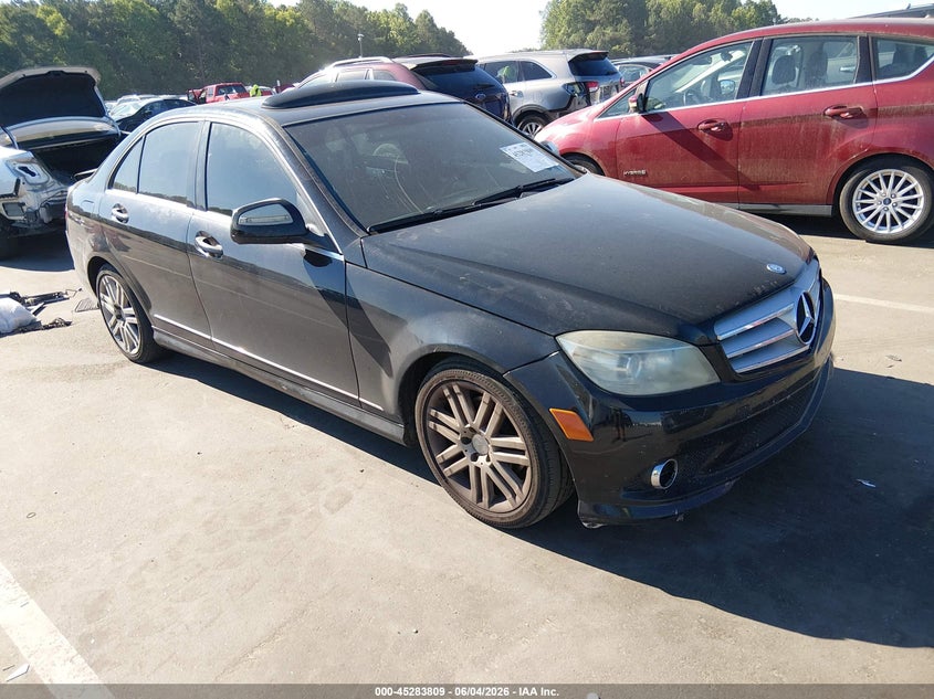 2008 Mercedes-benz C-klasse VIN WDDGF54X58F089449 IAAI salvage auction — REAR END, Salvage (North Carolina), sold $475 on 2026-07-08 (photo 1)