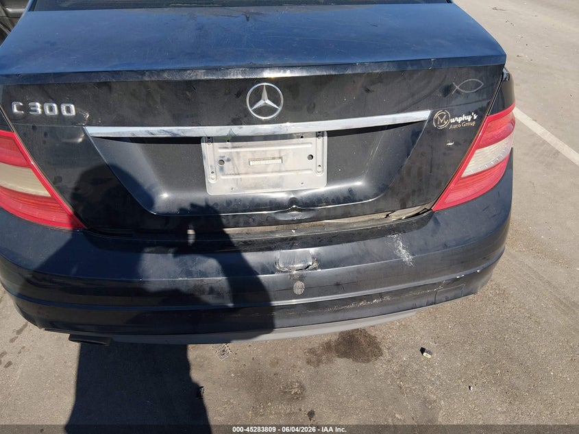 2008 Mercedes-benz C-klasse VIN WDDGF54X58F089449 IAAI salvage auction — REAR END, Salvage (North Carolina), sold $475 on 2026-07-08 (photo 6)