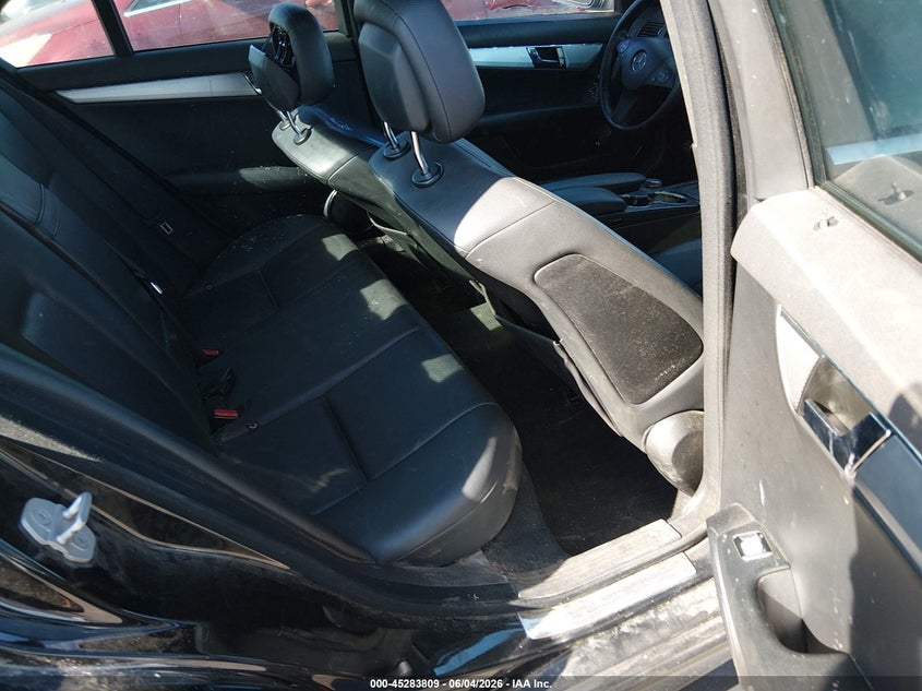 2008 Mercedes-benz C-klasse VIN WDDGF54X58F089449 IAAI salvage auction — REAR END, Salvage (North Carolina), sold $475 on 2026-07-08 (photo 8)
