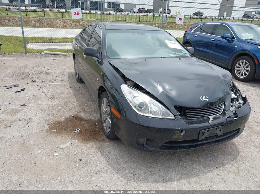 2006 Lexus Es 330 VIN JTHBA30G765145650 IAAI salvage auction — FRONT END, Salvage (Texas), sold $700 on 2026-07-07 (photo 1)