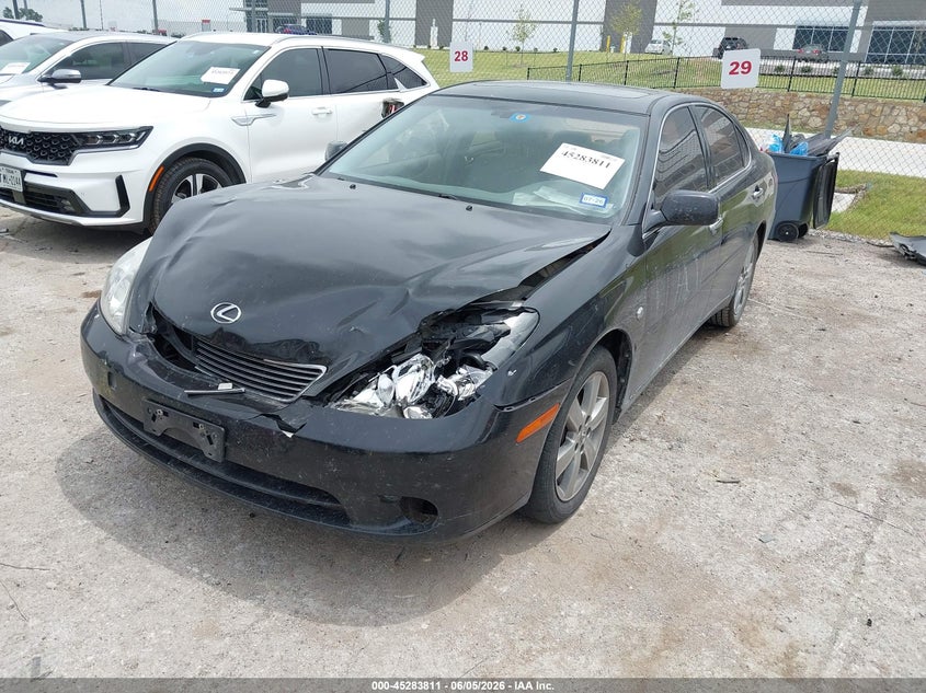 2006 Lexus Es 330 VIN JTHBA30G765145650 IAAI salvage auction — FRONT END, Salvage (Texas), sold $700 on 2026-07-07 (photo 2)