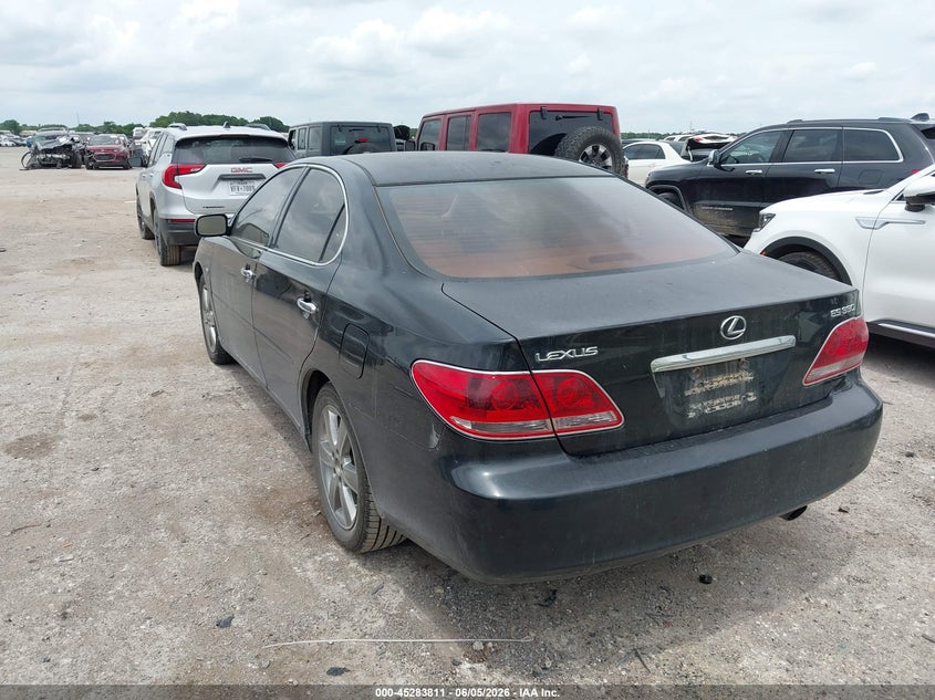 2006 Lexus Es 330 VIN JTHBA30G765145650 IAAI salvage auction — FRONT END, Salvage (Texas), sold $700 on 2026-07-07 (photo 3)